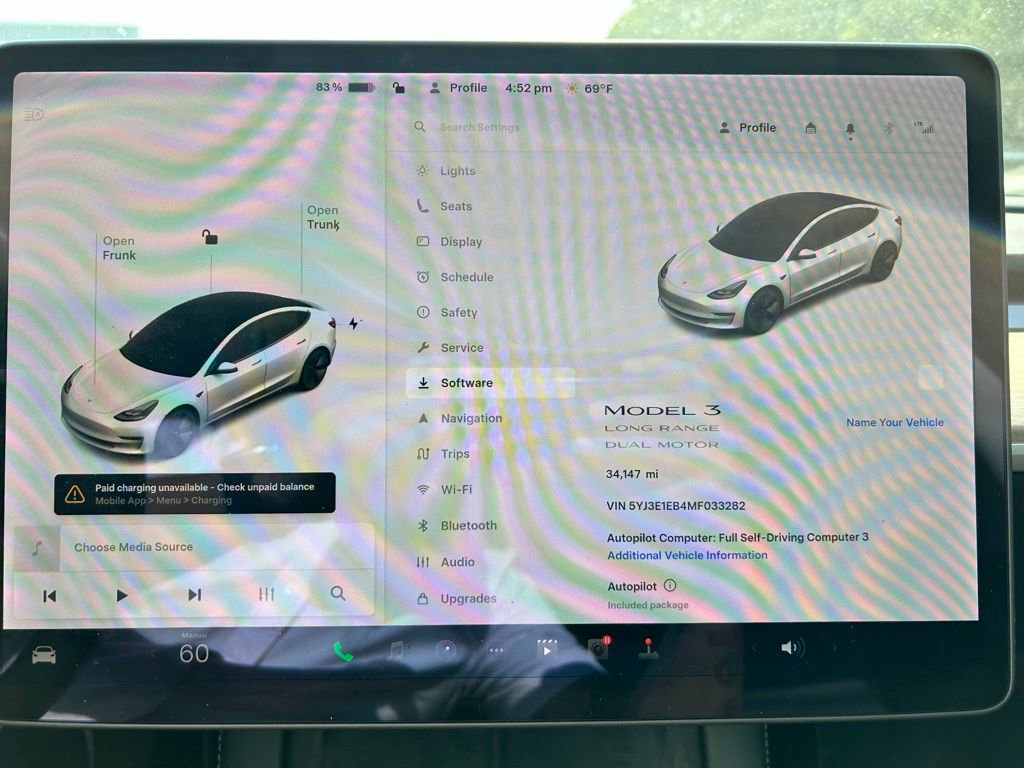 Used 2021 Tesla Model 3 Long Range AWD/4WD image 9