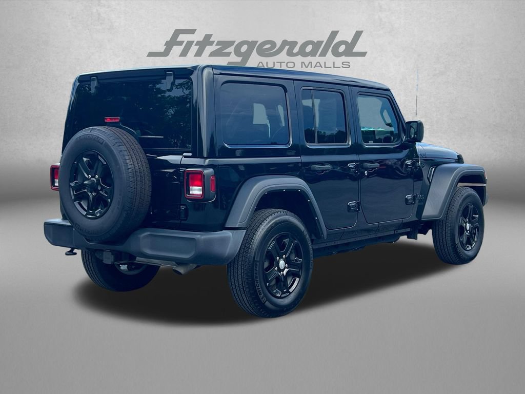 Used 2022 Jeep Wrangler Unlimited Sport w/ Sun And Sound Package AWD/4WD image 8