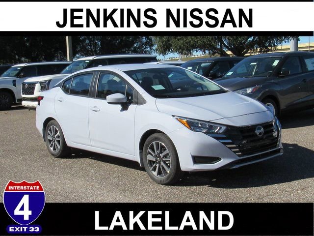 New 2025 Nissan Versa SV w/ Trunk Package FWD image 1