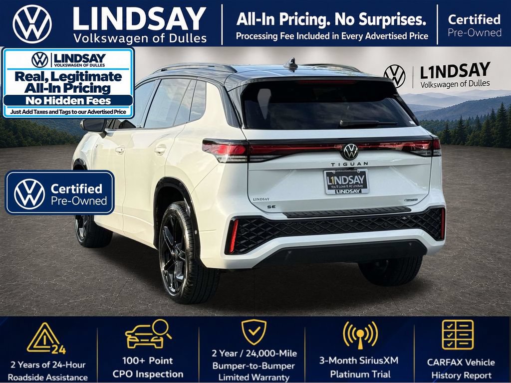 Certified 2025 Volkswagen Tiguan SE R-Line AWD/4WD image 5