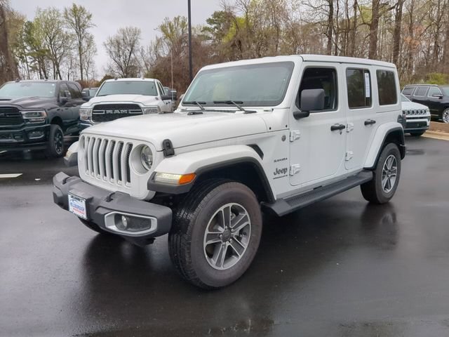 Used 2023 Jeep Wrangler Unlimited Sahara w/ LED Lighting Group