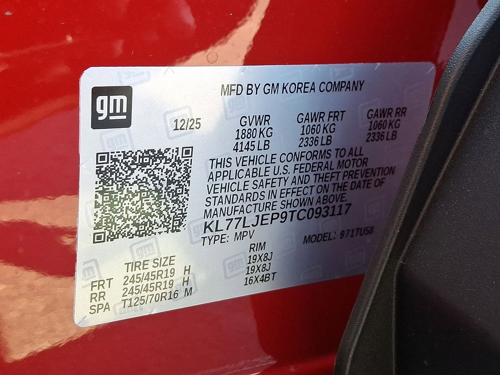 New 2026 Chevrolet Trax RS w/ Sunroof Package FWD image 18
