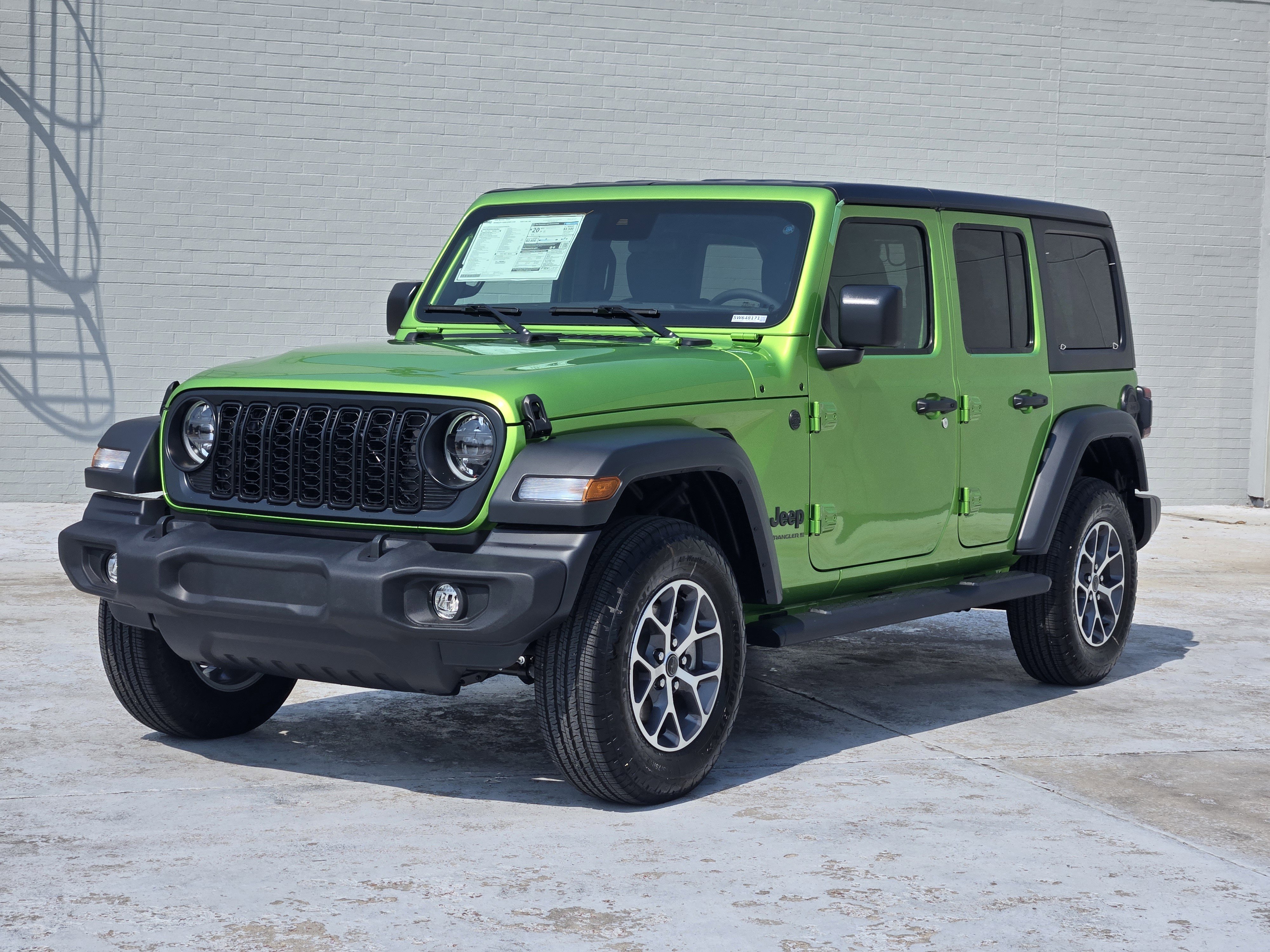 New 2025 Jeep Wrangler Sport S AWD/4WD image 2