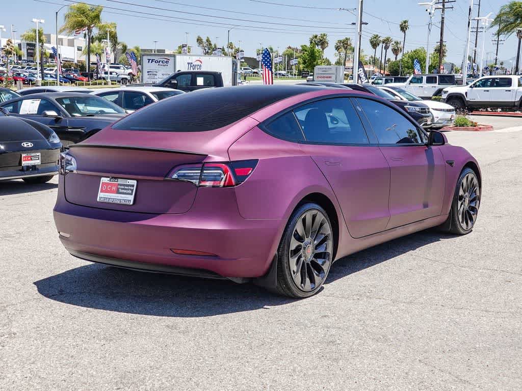 Used 2021 Tesla Model 3 Performance AWD/4WD image 4
