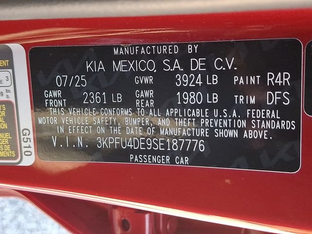 Used 2025 Kia K4 EX FWD image 28