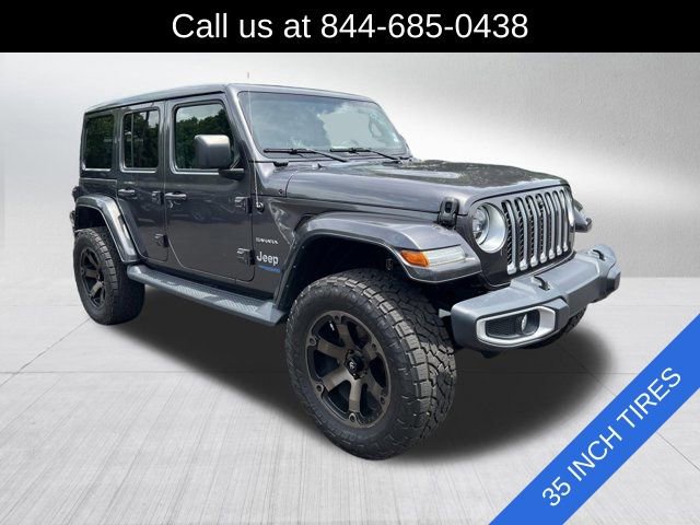 Used 2021 Jeep Wrangler Unlimited Sahara w/ Cold Weather Group AWD/4WD image 3