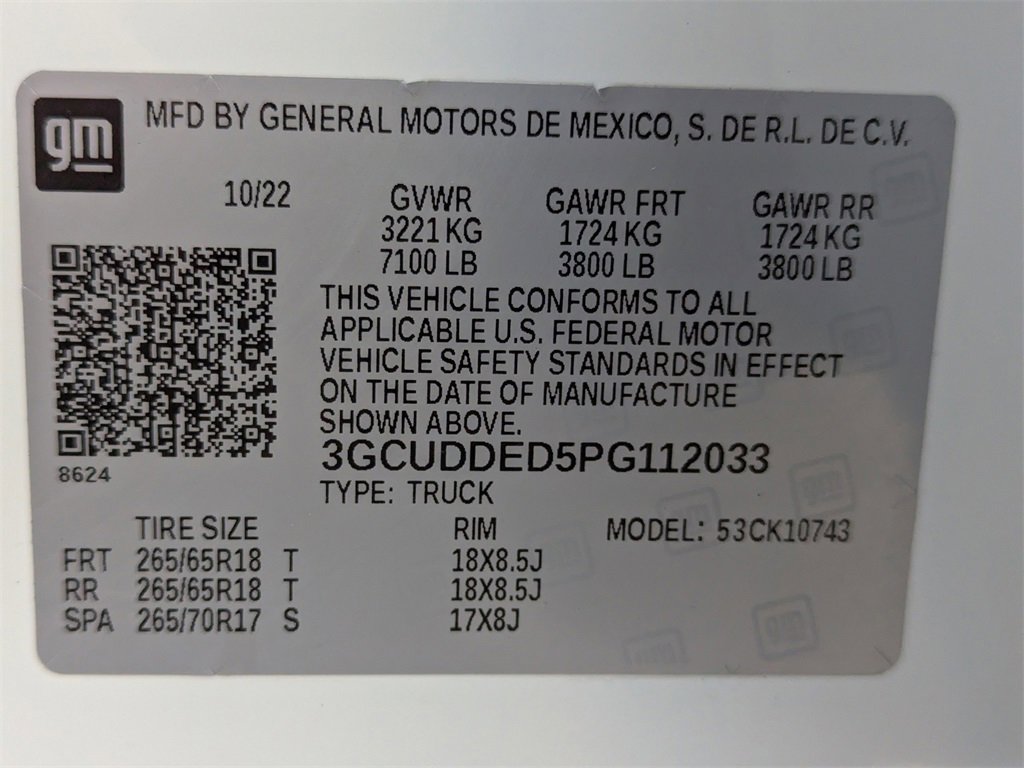 Used 2023 Chevrolet Silverado 1500 LT w/ Z71 Off-Road Package image 54