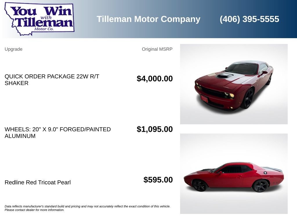 Used 2017 Dodge Challenger R/T RWD image 3