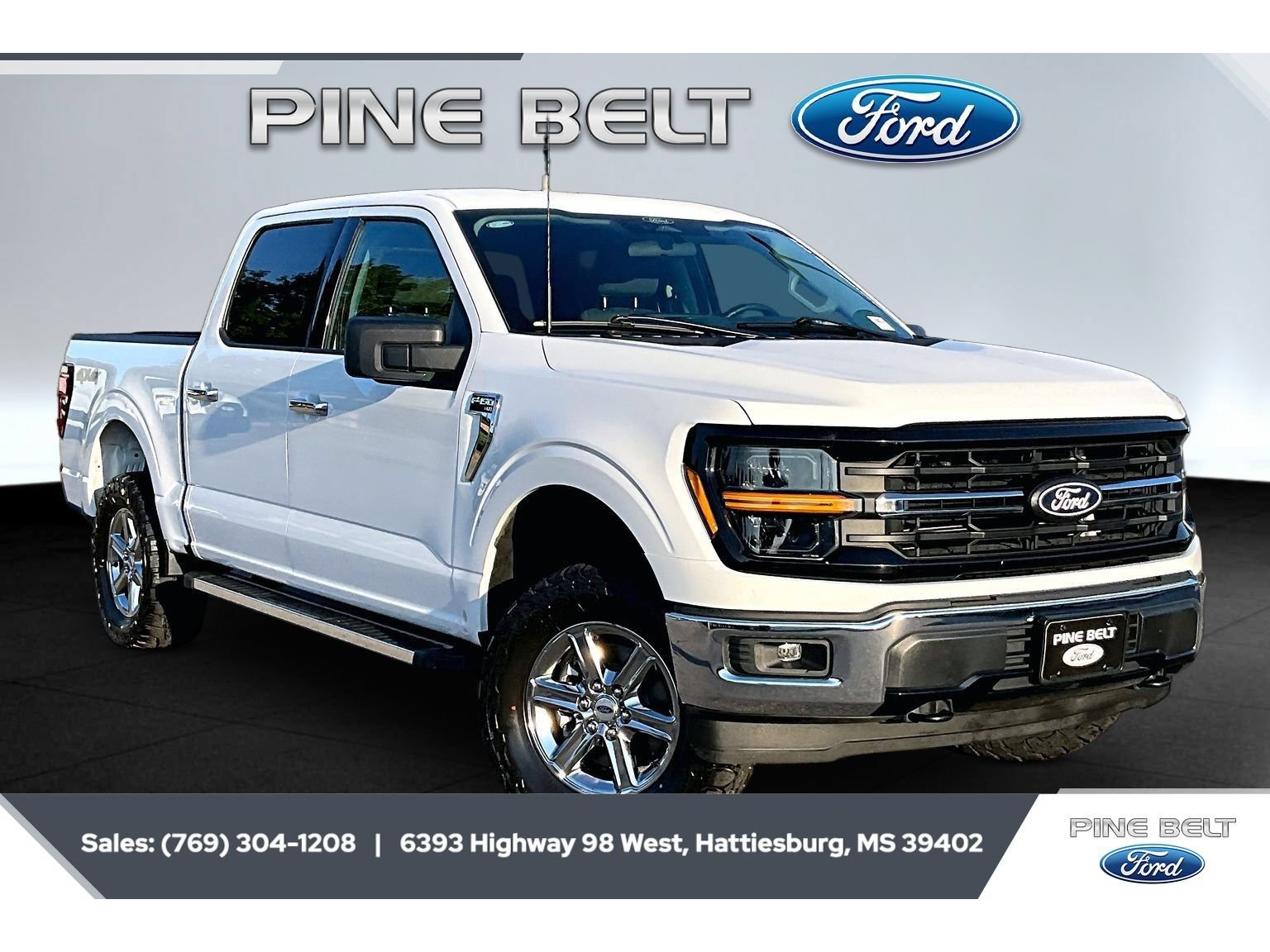 Certified 2025 Ford F150 XLT w/ Equipment Group 301A Standard