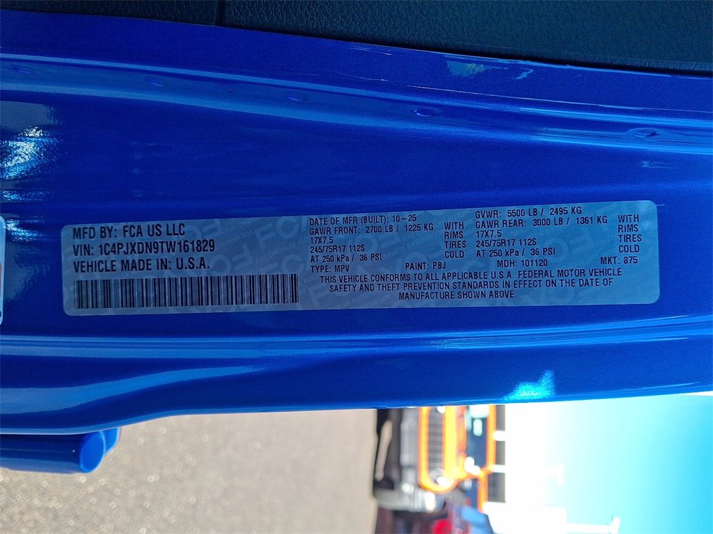 New 2026 Jeep Wrangler Sport S image 13