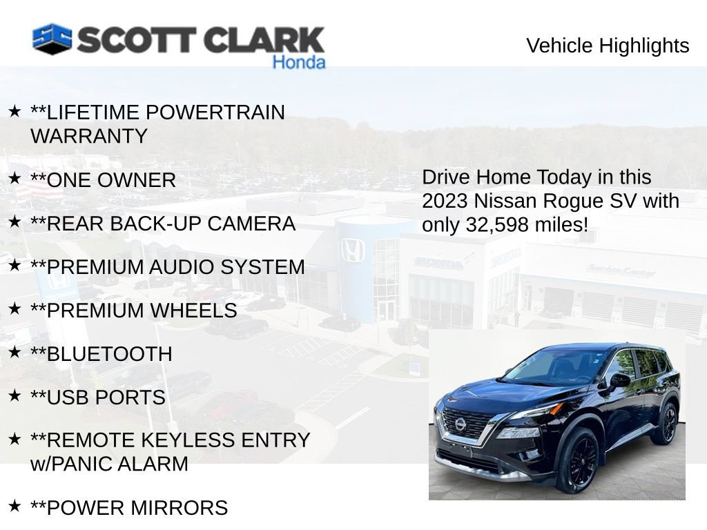 Used 2023 Nissan Rogue SV AWD/4WD image 11