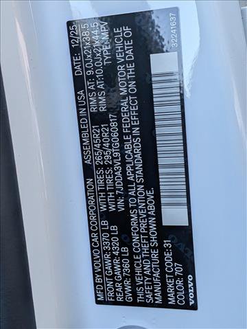 New 2026 Volvo EX90 Ultra AWD/4WD image 20