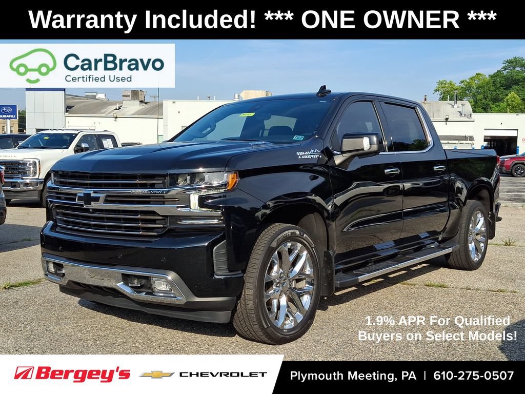 Certified 2021 Chevrolet Silverado 1500 High Country w/ Technology Package