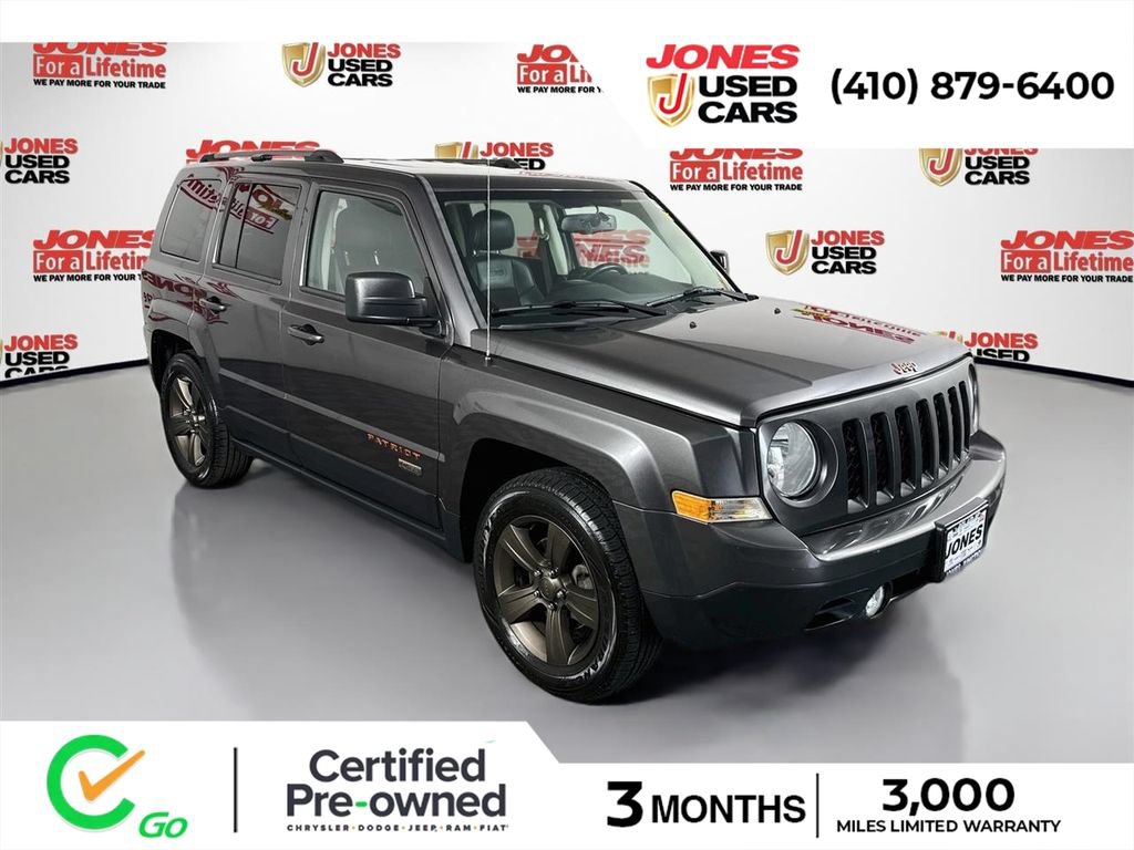 Used 2017 Jeep Patriot 75th Anniversary w/ Power Value Group FWD image 1