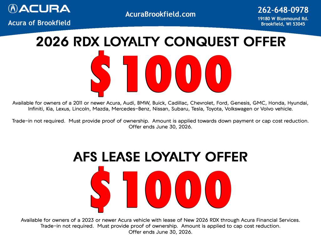 New 2026 Acura RDX SH-AWD w/ Technology Package image 20