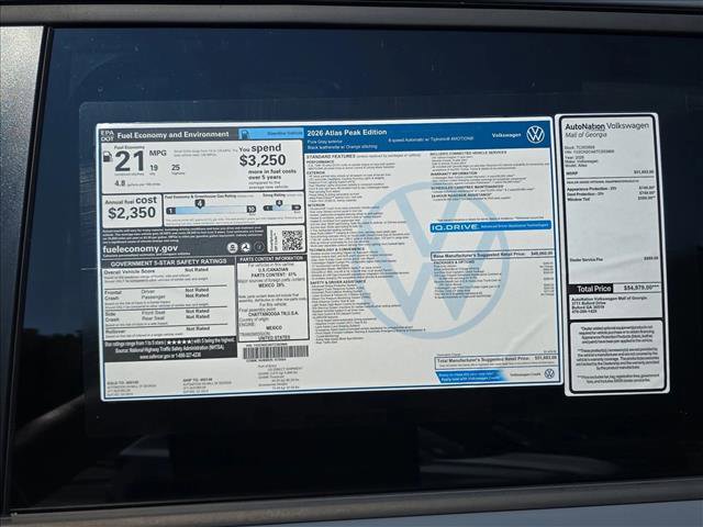 New 2026 Volkswagen Atlas Peak Edition image 18