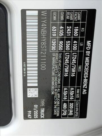 Used 2025 Mercedes-Benz Sprinter 2500 image 23
