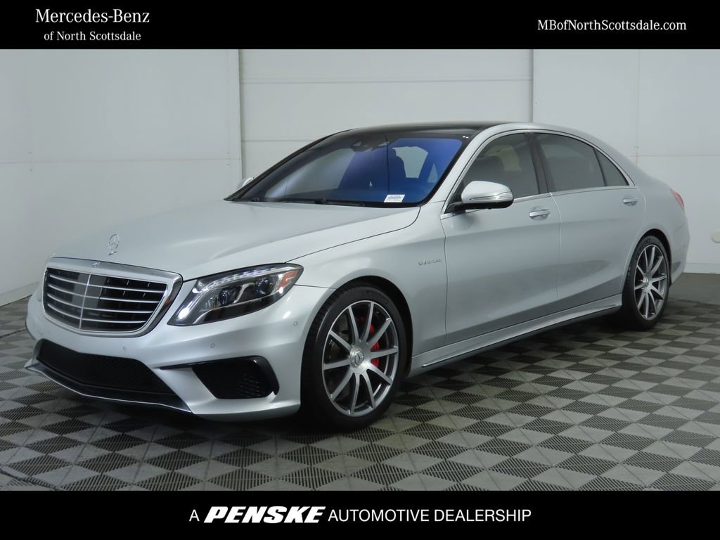 Used 2015 Mercedes-Benz S 63 AMG 4MATIC Sedan
