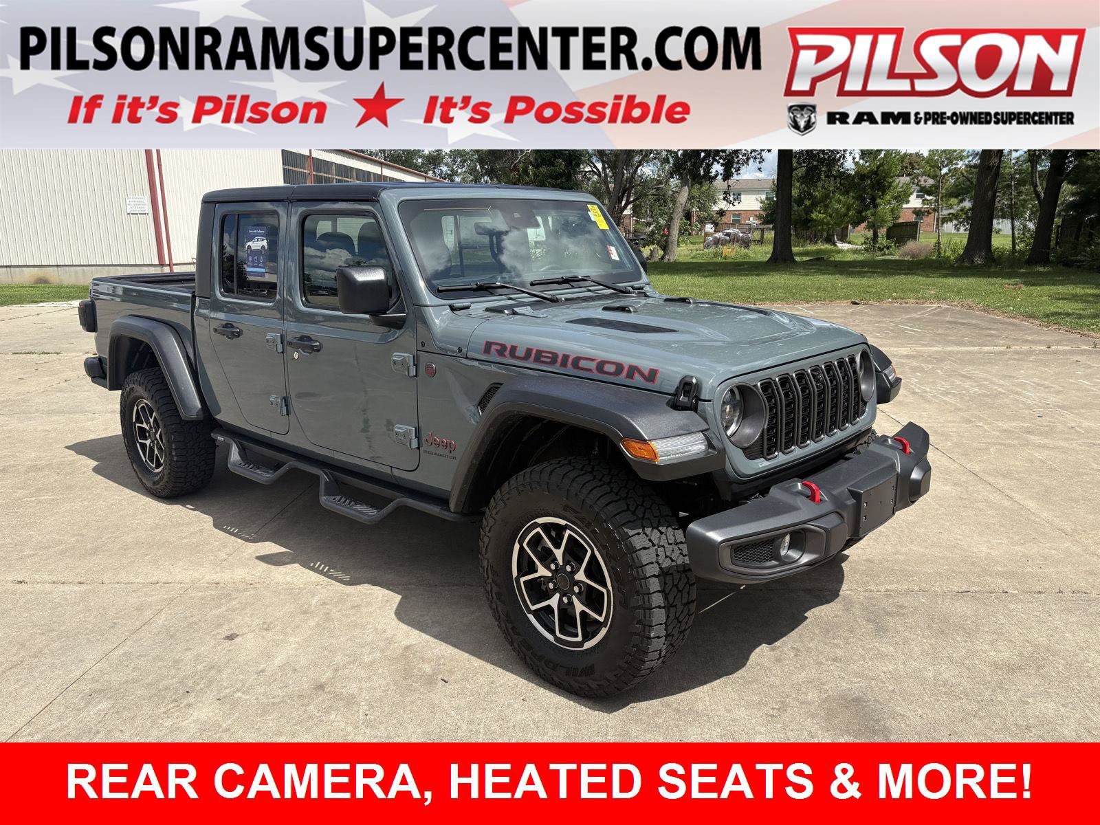 Used 2024 Jeep Gladiator Rubicon w/ Technology Group AWD/4WD image 1