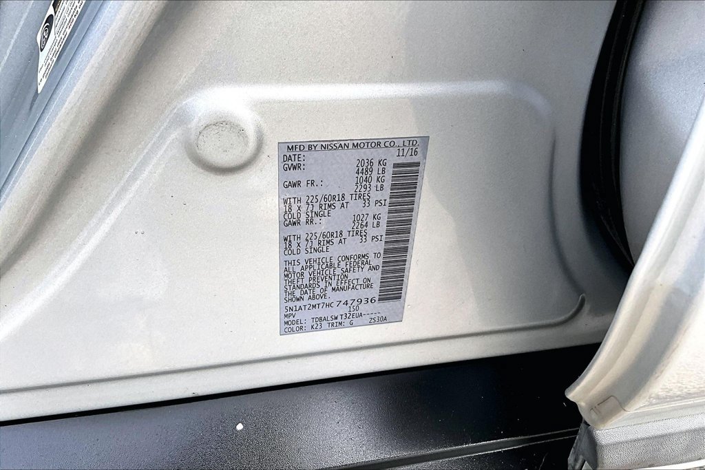Used 2017 Nissan Rogue SL w/ SL Premium Package FWD image 18