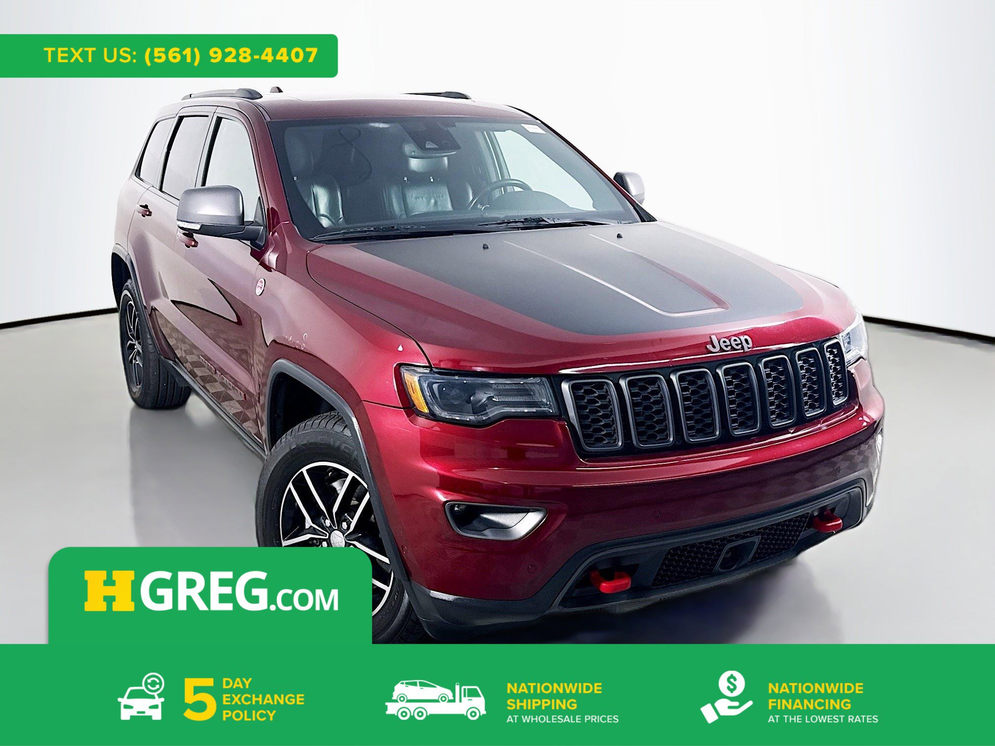 Used 2018 Jeep Grand Cherokee Trailhawk w/ Trailhawk Luxury Group image 1