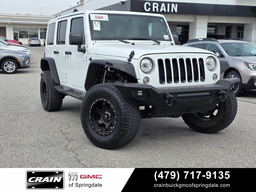 Used 2017 Jeep Wrangler Unlimited Sahara w/ Connectivity Group