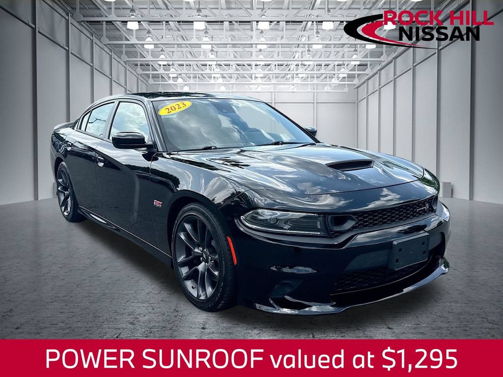 Used 2023 Dodge Charger Scat Pack w/ Navigation & Travel Group RWD image 1