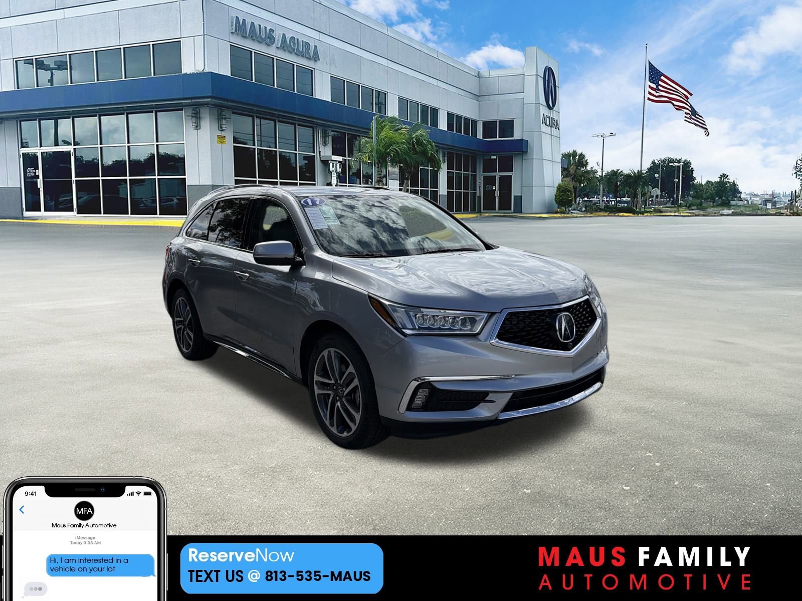 Used 2017 Acura MDX SH-AWD w/ Advance Package