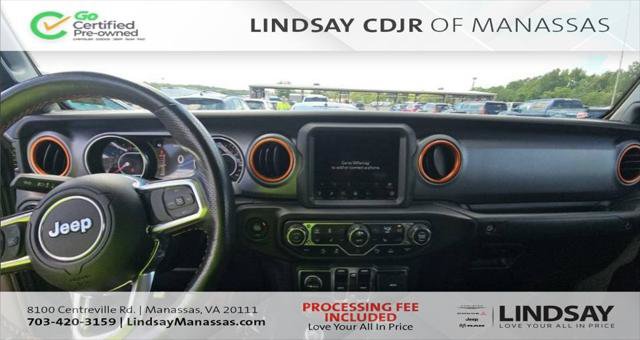 Certified 2020 Jeep Gladiator Mojave AWD/4WD image 9