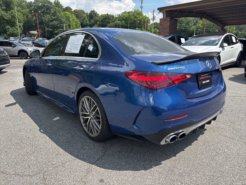 Used 2023 Mercedes-Benz C 43 AMG 4MATIC Sedan w/ Pinnacle Trim Package image 2