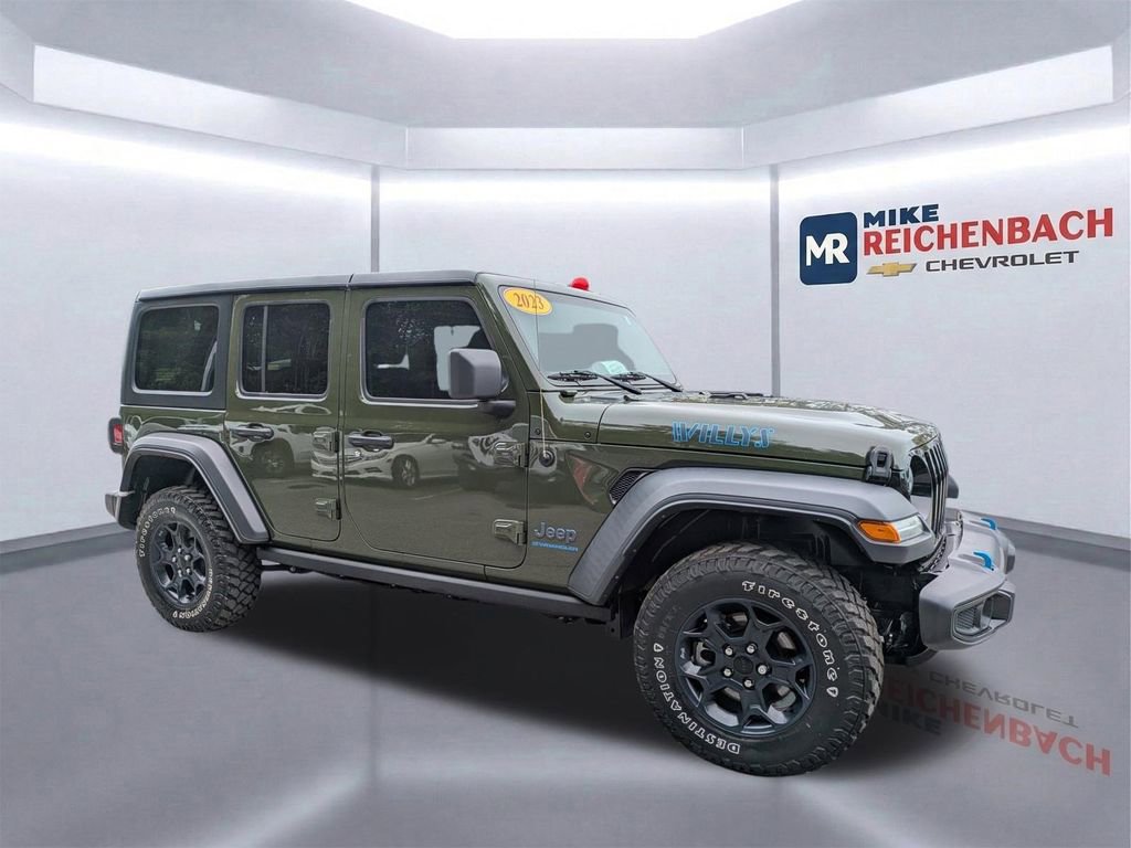 Used 2023 Jeep Wrangler Unlimited w/ Cold Weather Group AWD/4WD image 2