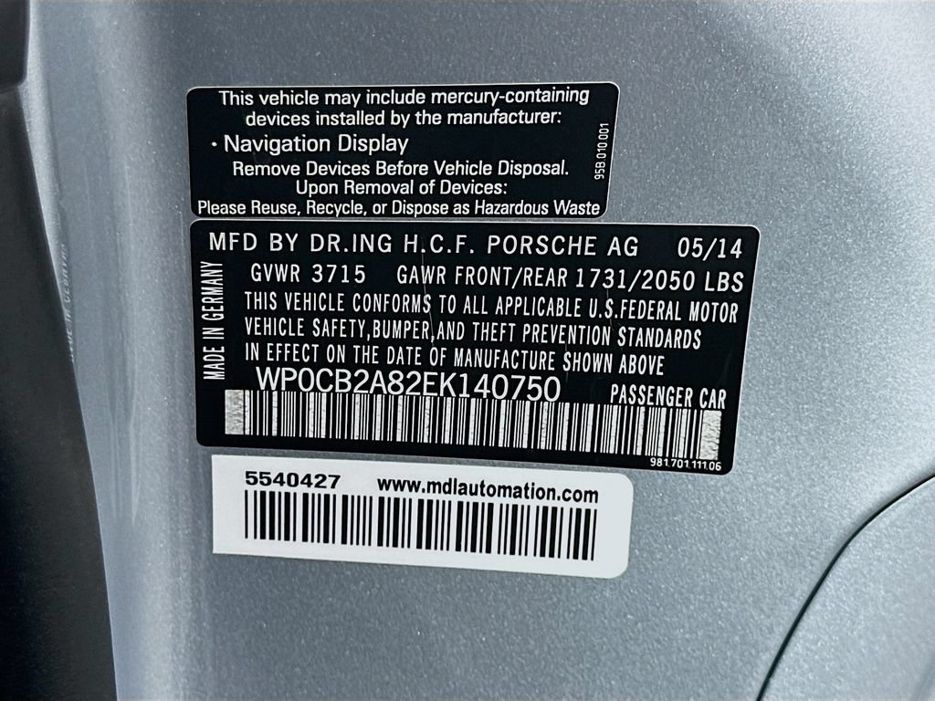 Used 2014 Porsche Boxster S RWD image 28