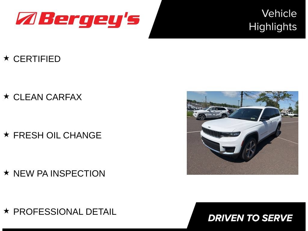 Used 2023 Jeep Grand Cherokee L Limited AWD/4WD image 5