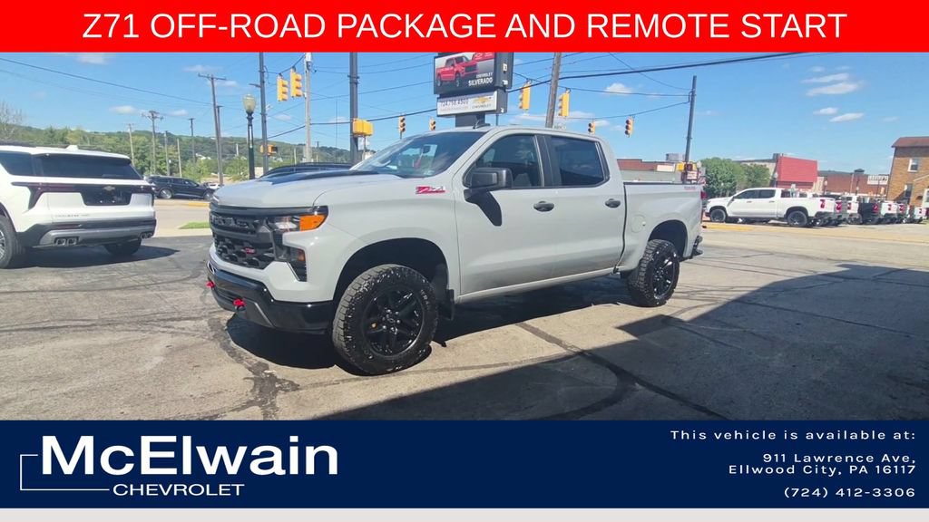 Used 2024 Chevrolet Silverado 1500 Custom Trail Boss AWD/4WD image 5
