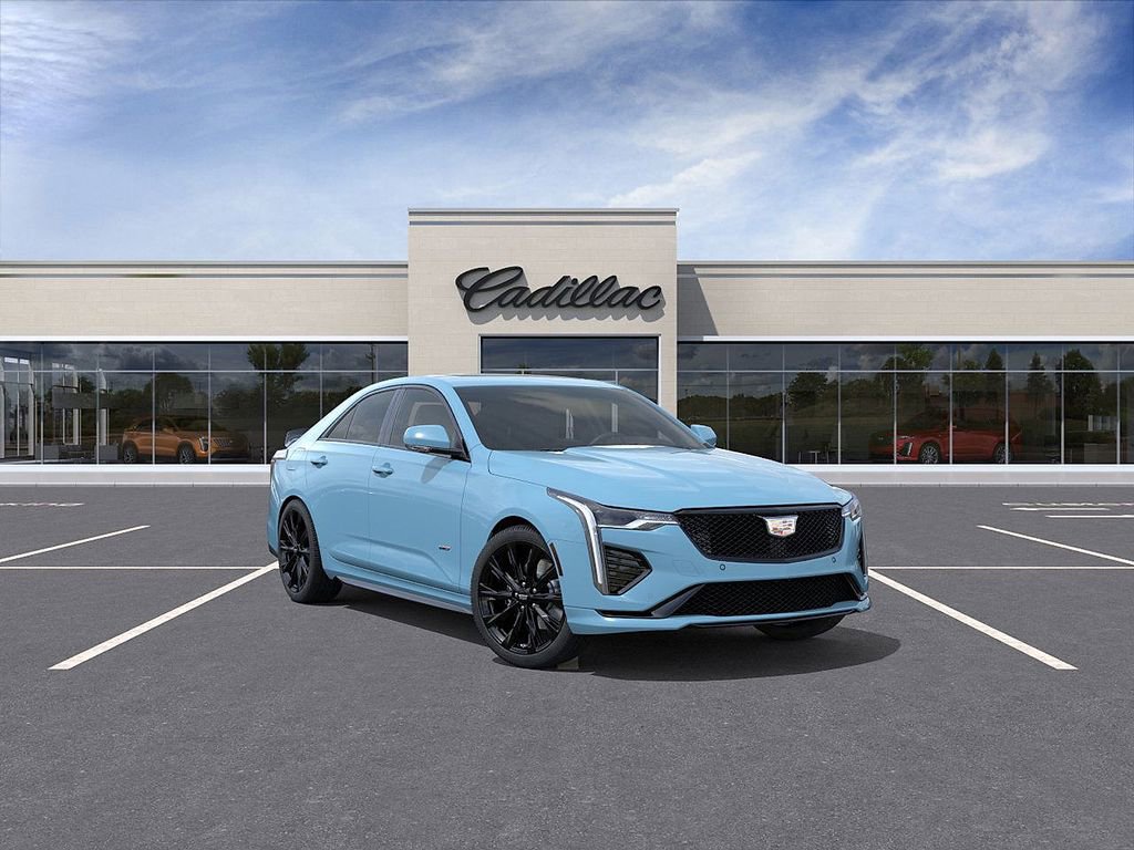 New 2026 Cadillac CT4 V w/ LPO, ONYX Package AWD/4WD image 1