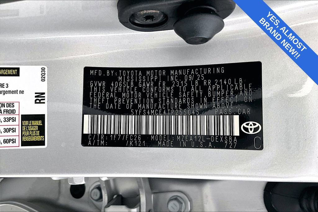 Used 2026 Toyota Corolla SE image 44