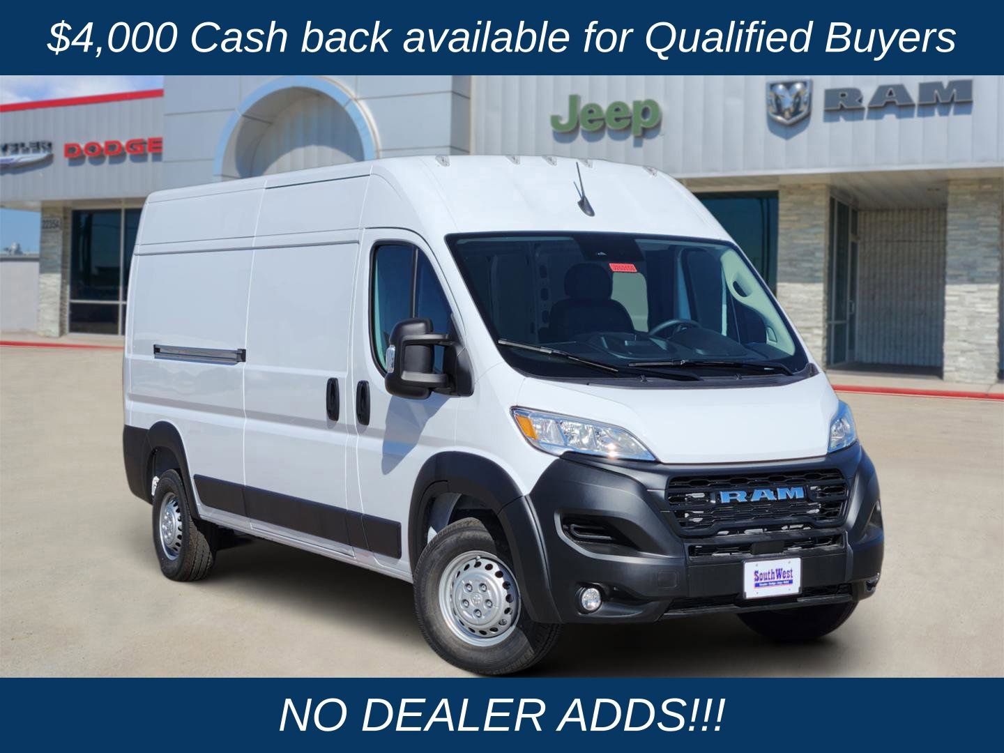 New 2026 RAM ProMaster 2500 w/ Convenience Group