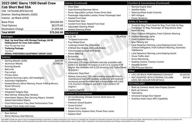 Used 2023 GMC Sierra 1500 Denali image 19