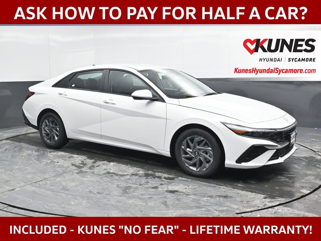 New 2026 Hyundai Elantra Blue