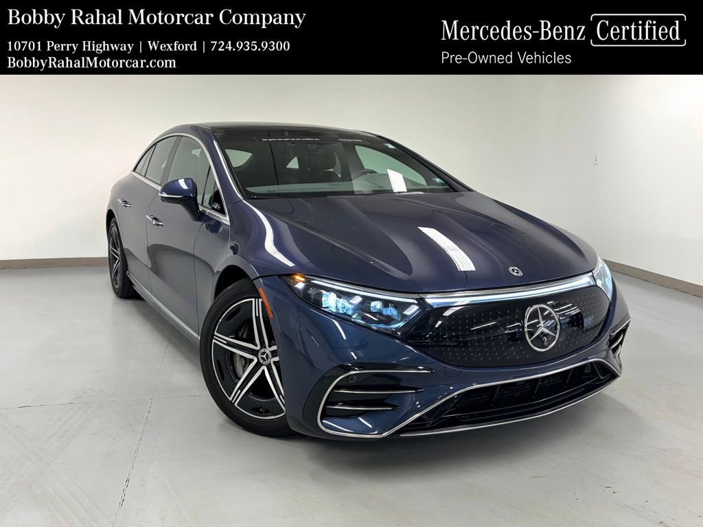 Used 2023 Mercedes-Benz EQS 580 4MATIC Sedan image 1