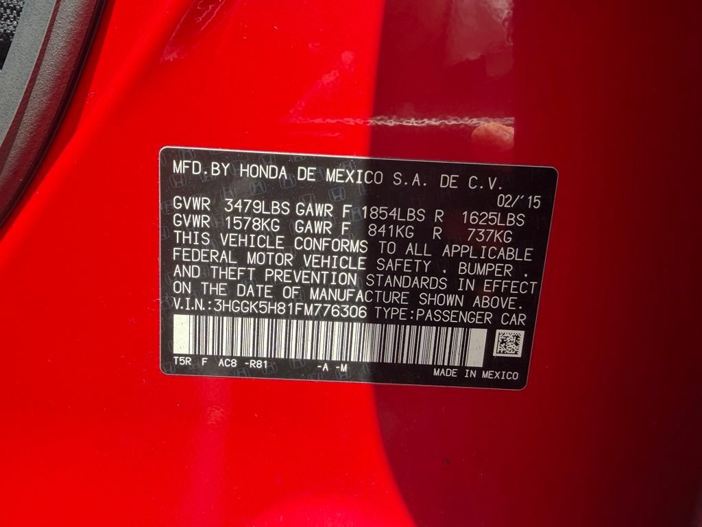 Used 2015 Honda Fit EX image 14