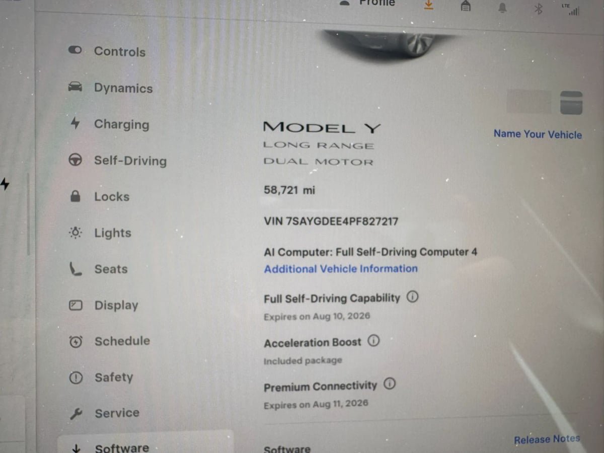Used 2023 Tesla Model Y Long Range AWD/4WD image 2