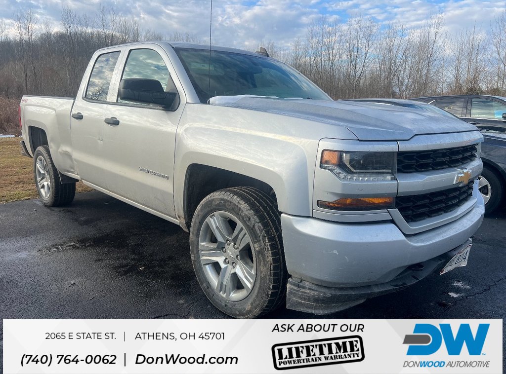 Used 2018 Chevrolet Silverado 1500 Custom w/ Custom Value Package