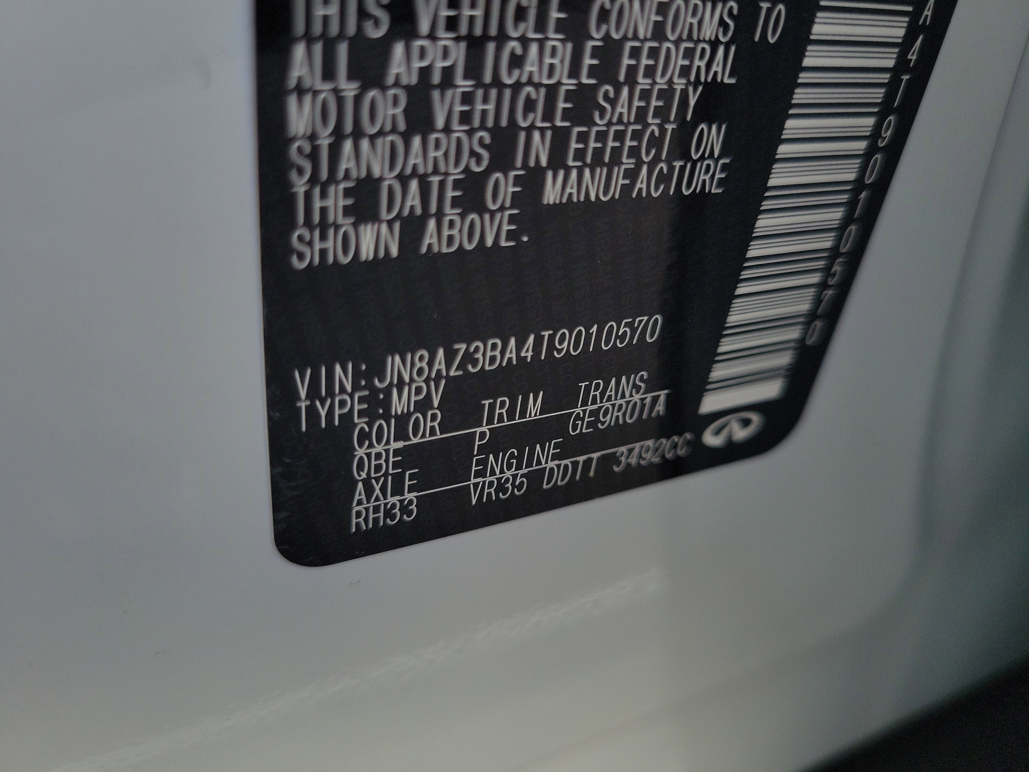 New 2026 INFINITI QX80 Luxe image 36