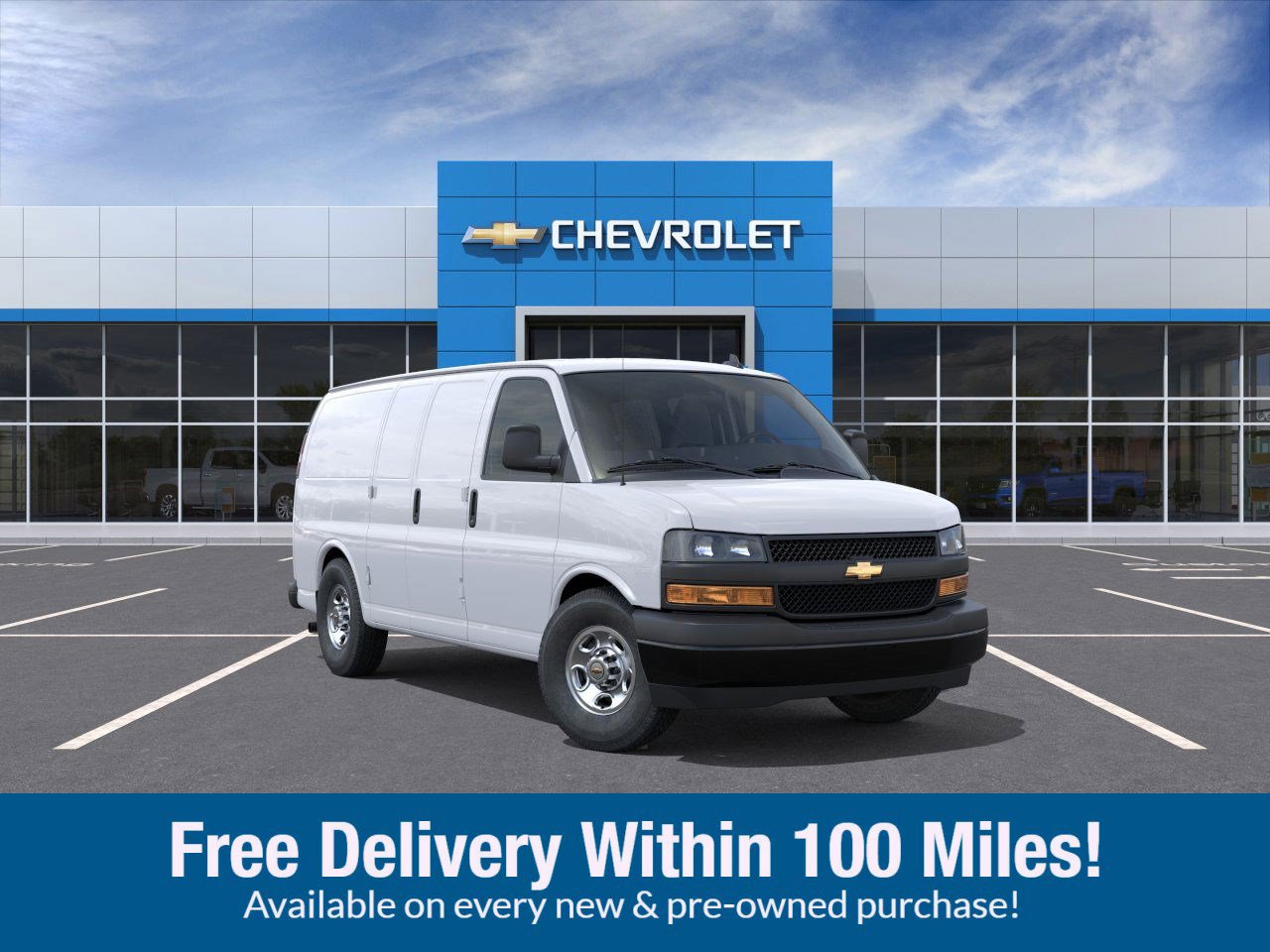 New 2025 Chevrolet Express 3500 w/ Driver Convenience Package image 1