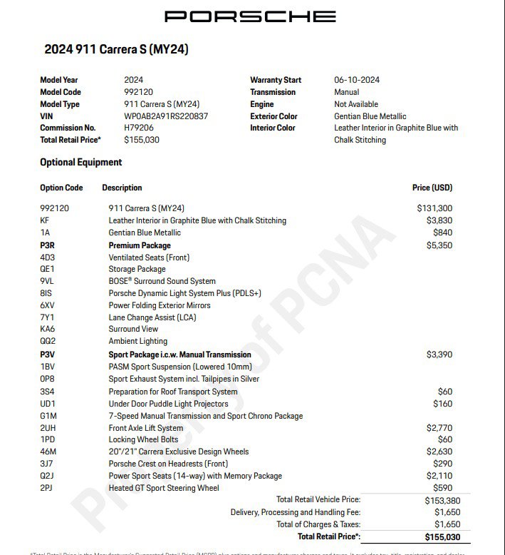 Certified 2024 Porsche 911 Carrera S RWD image 9
