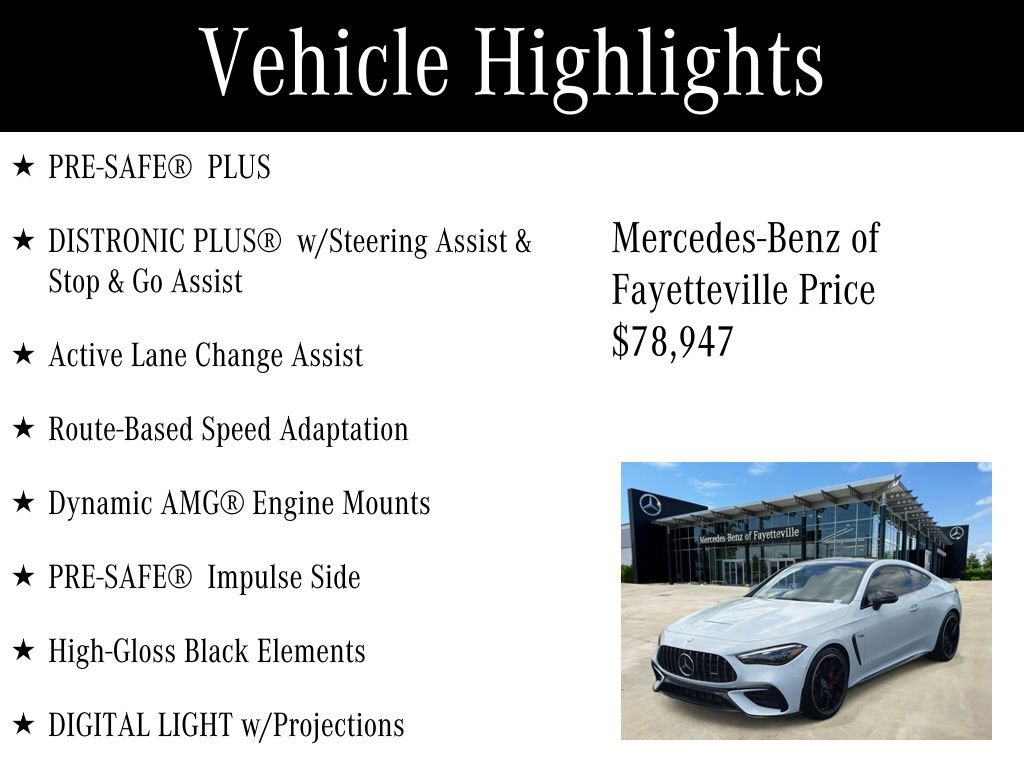 Used 2025 Mercedes-Benz CLE 53 AMG 4MATIC Coupe image 12
