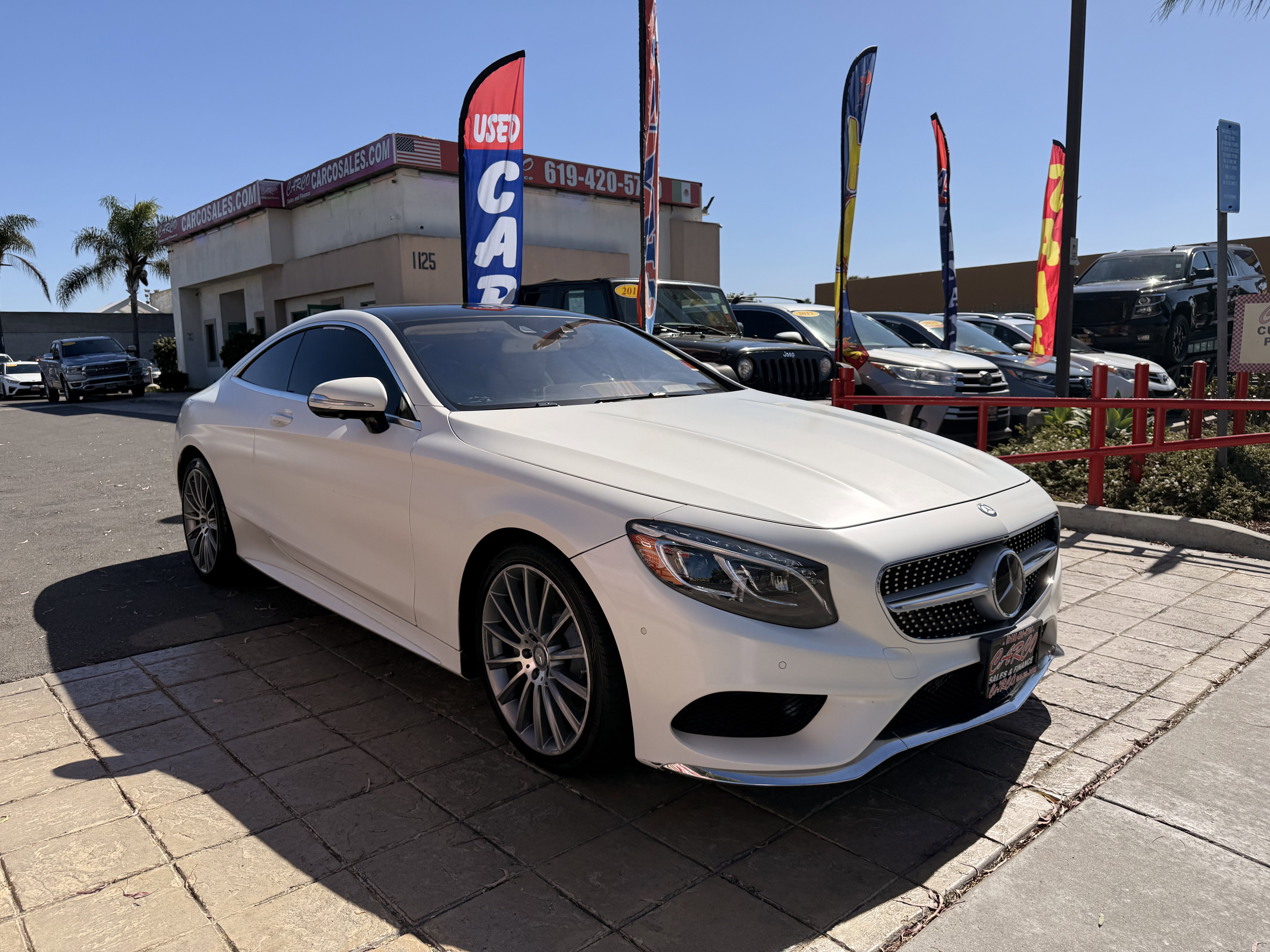Used 2015 Mercedes-Benz S 550 4MATIC Coupe image 2