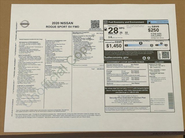 Used 2020 Nissan Rogue Sport SV w/ Technology Package FWD image 25