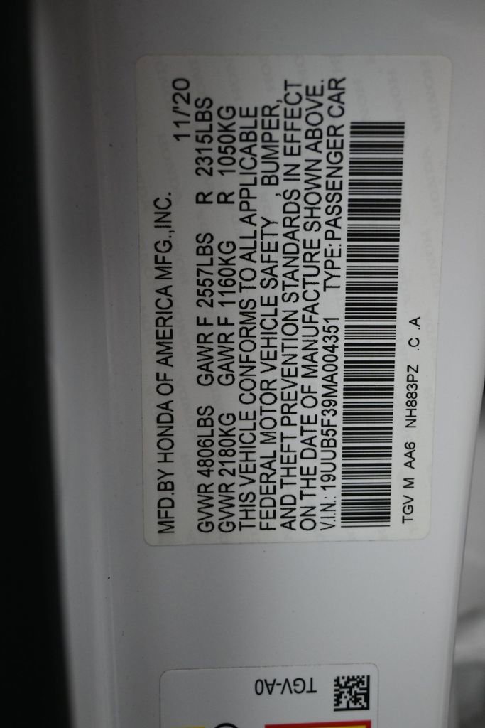 Used 2021 Acura TLX FWD image 9